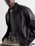 YOKE - Leather Jacket - Black