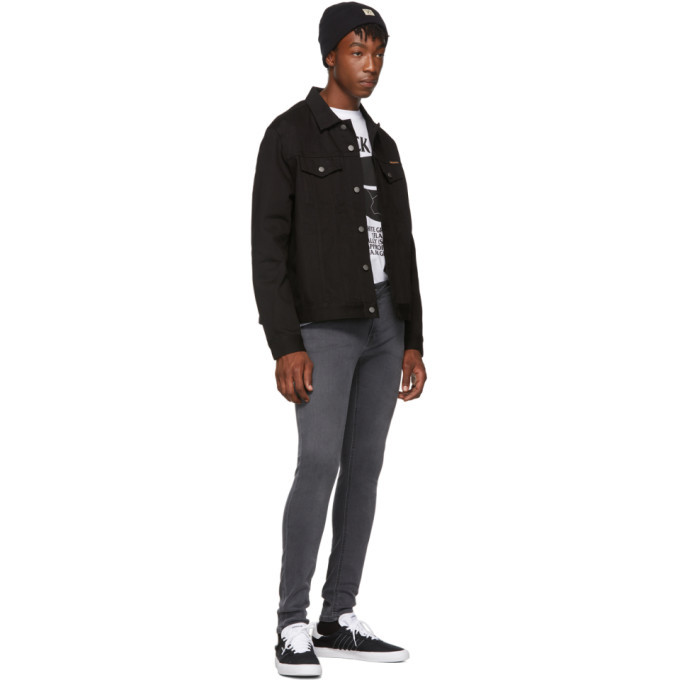 ジャケット・アウター nudie jeans coating denim jacket black Berit Denim Jacket Asphalt Black | Nudie Jeans | Create Tomorrow's