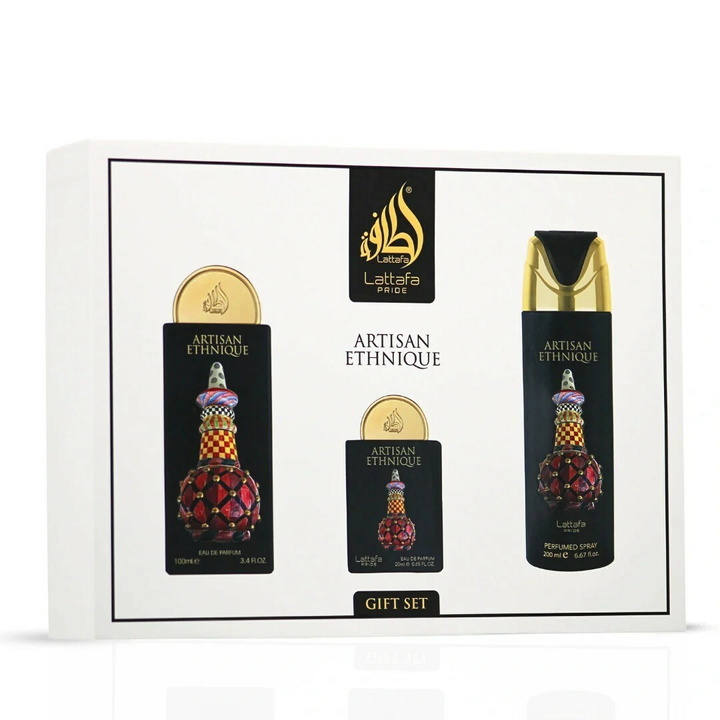 Photo: Lattafa Ladies Artisan Ethnique Gift Set Fragrances 6290362346494
