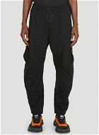 Bubble Track Pants in Black