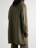 Acne Studios - Oversized Double-Faced Wool Coat - Green