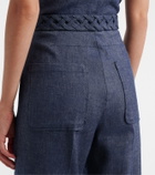 Dorothee Schumacher Fluid Denim flared pants