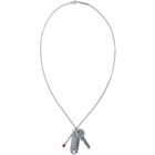 Dsquared2 Silver Tag Necklace