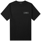 Balmain Men's Label T-Shirt in Black