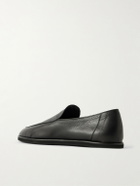 Auralee - Leather Loafers - Black
