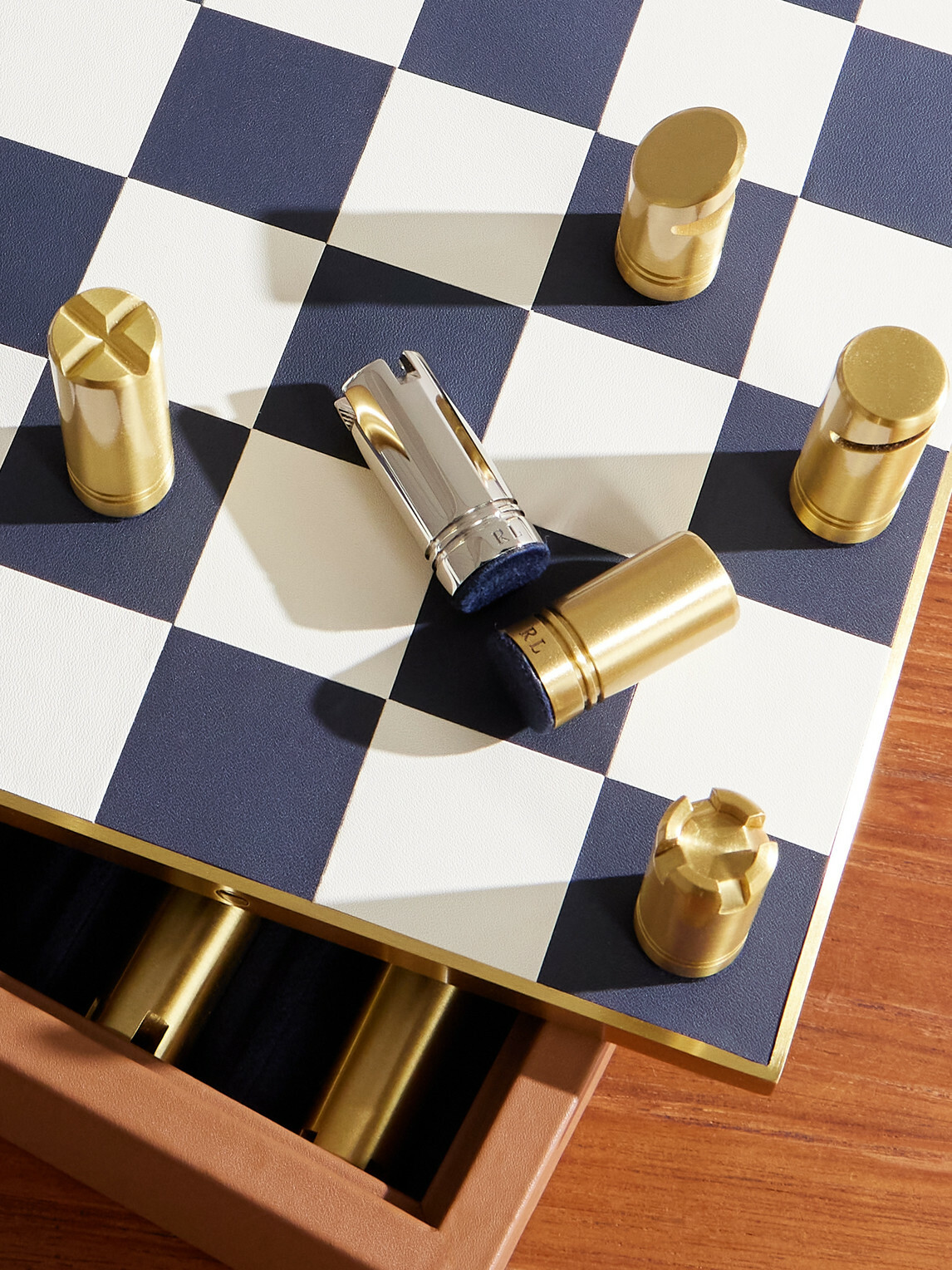 Ralph Lauren Home - Fowler Leather Chess Set