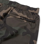 Valentino - Short-Length Camouflage-Print Shell Swim Shorts - Green