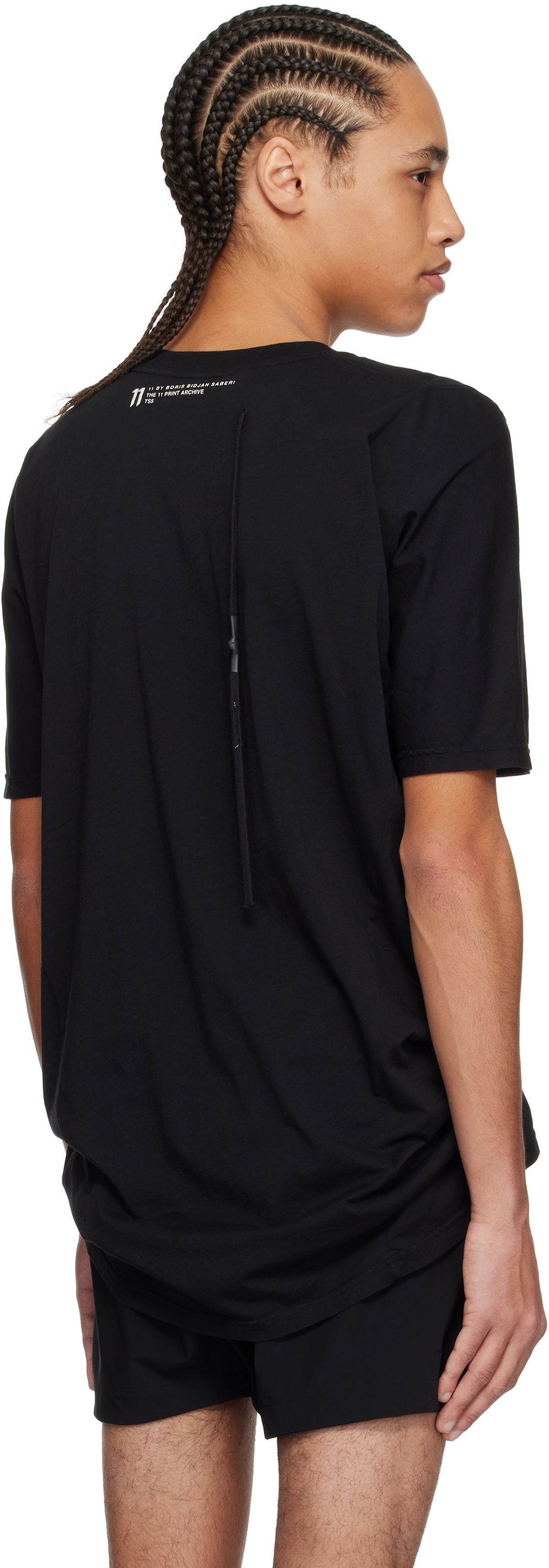 11 by Boris Bidjan Saberi Black TS5 T-shirt