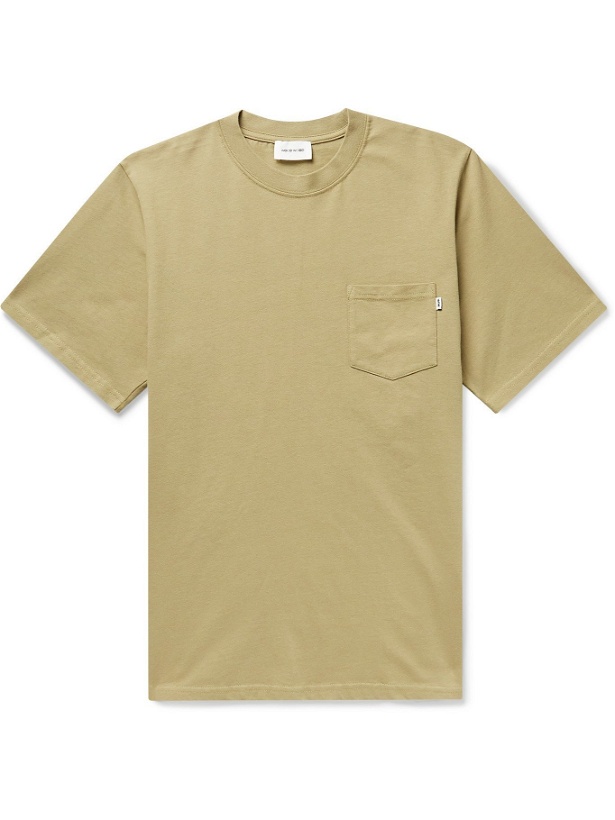 Photo: Wood Wood - Bobby Organic Cotton-Jersey T-Shirt - Brown