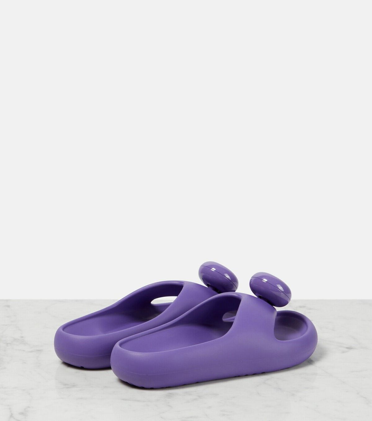 Bubble thong sandals in black - Loewe