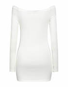 Kimhekim Womens Mini dress in White
