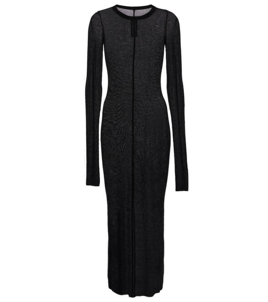 Rick Owens - Toga Knit Dress in Black Rick Owens