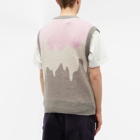 ICECREAM Men's Drippy Sweater Vest in Multi