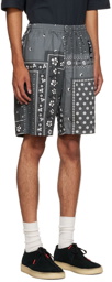 Neighborhood Gray Print Shorts