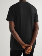 Givenchy - Oversized Logo-Appliquéd Cotton-Jersey T-Shirt - Black