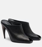 McQueen Leather mules
