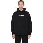 VETEMENTS Black Postage Hoodie