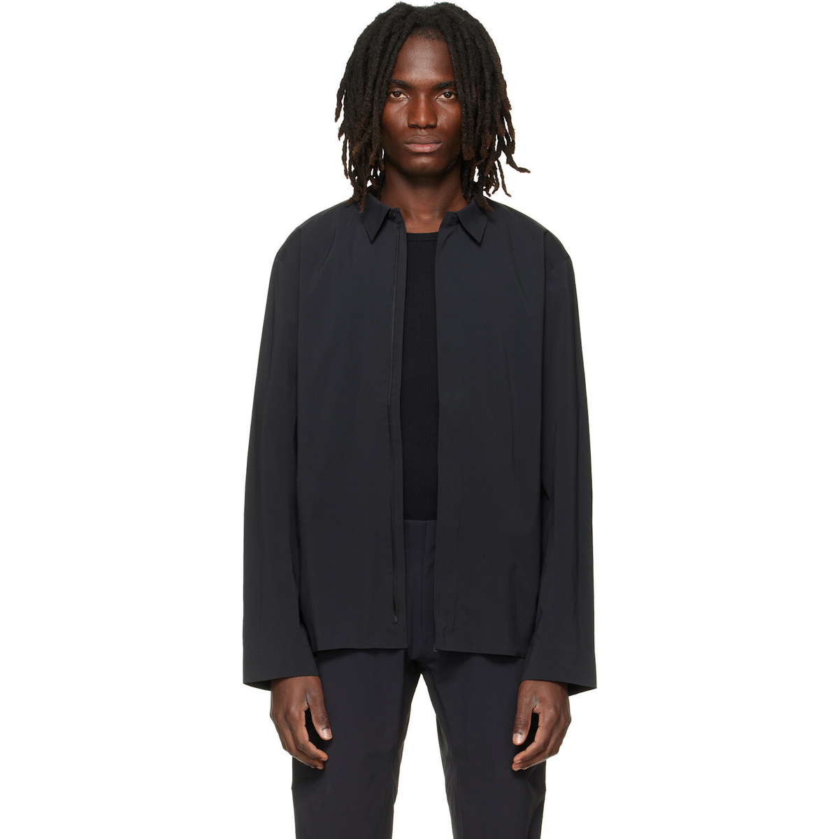 Veilance Black Field Shirt Arc'teryx Veilance