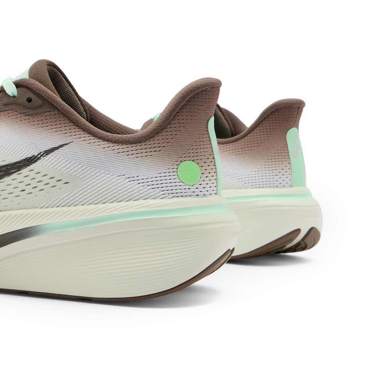 Nike Men's Air Zoom Pegasus 42 Sneaker in Ironstone/Black Sea Glass/Arctic Green