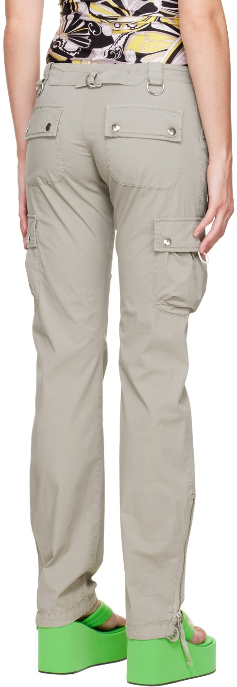 BEIGE COTTON TROUSERS