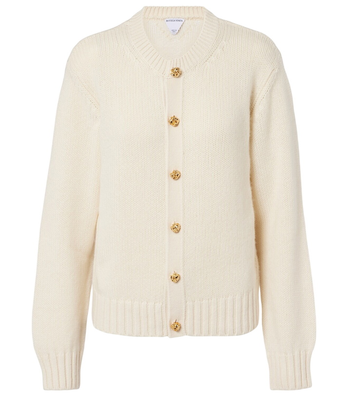 Photo: Bottega Veneta Knot cashmere cardigan