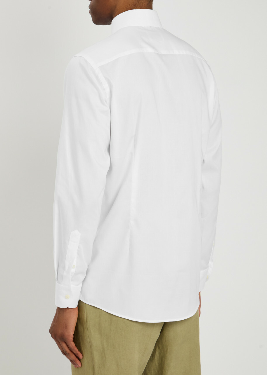 Eton Oxford Cotton Shirt White