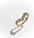 Sophie Bille Brahe Ensemble Ocean 18kt gold ring with diamonds