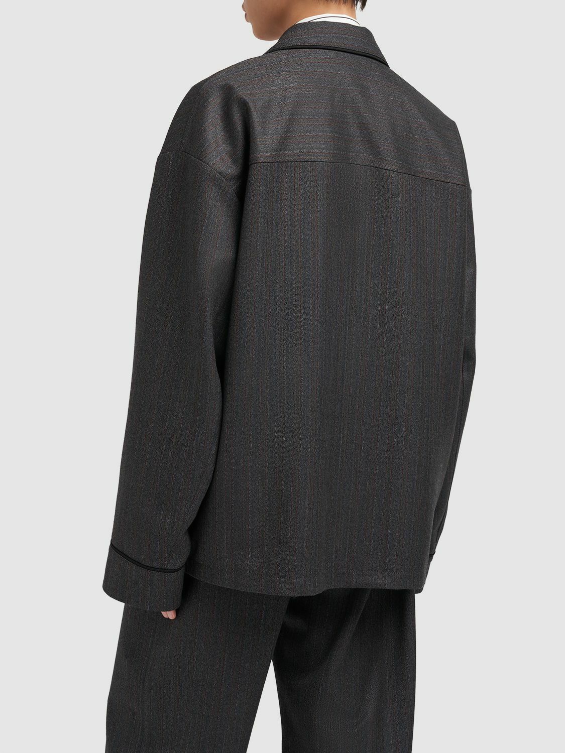 BOTTEGA VENETA - Wool Chevron Jacket Bottega Veneta