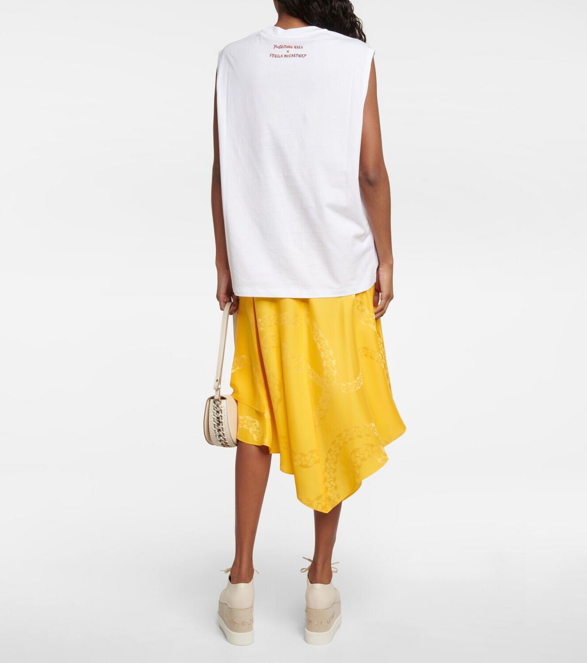 STELLA MCCARTNEY x Yoshitomo Nara JERSEY SHORTS STELLA MCCARTNEY x Yoshitomo Nara JERSEY SHORTS