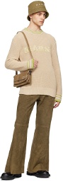 Marni Beige Patches Sweater