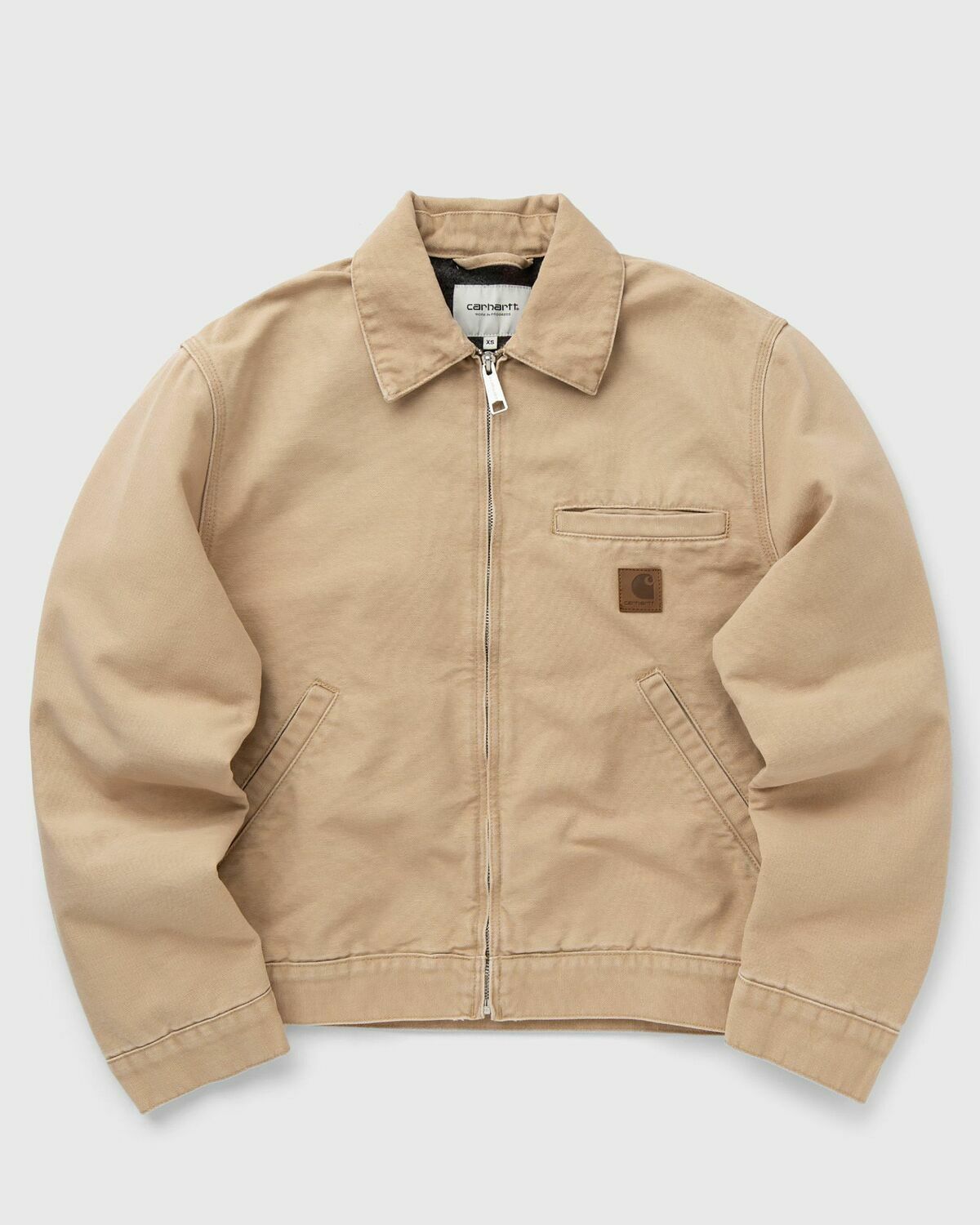 Carhartt WIP Dayton Jacket Beige Womens Denim Jacket Carhartt WIP