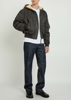 JW Anderson Quilted Hooded Nylon Bomber Jacket Khaki