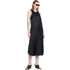 Loulou de Saison Black Paloma Silk Maxi Dress