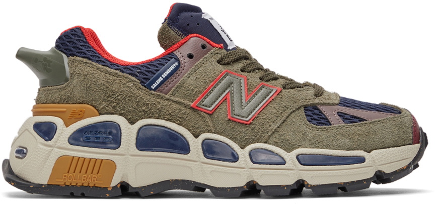 New Balance Green Salehe Bembury Edition 574 Yurt Sneakers