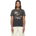 COÛT DE LA LIBERTÉ Black Freddie 'Coast To Coast' Emb S/S T-shirt