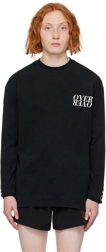 Photo: OVER OVER Black 'Racing Thoughts' Long Sleeve T-Shirt