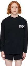 OVER OVER Black 'Racing Thoughts' Long Sleeve T-Shirt
