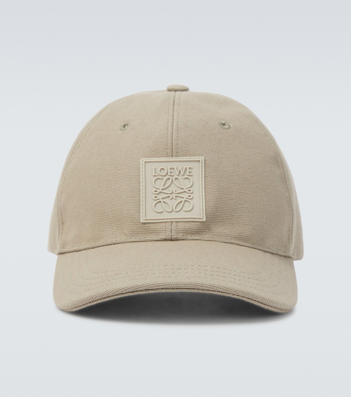 Loewe Anagram cotton canvas baseball cap