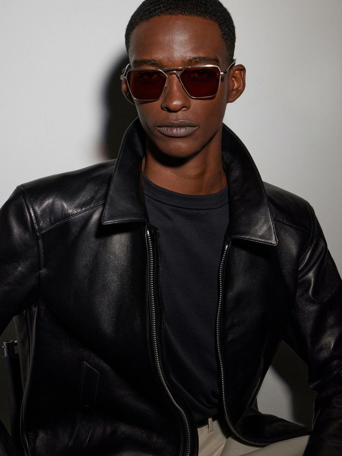 Jacques Marie Mage - Nick Fouquet Nellcôte Square Frame Metal Sunglasses