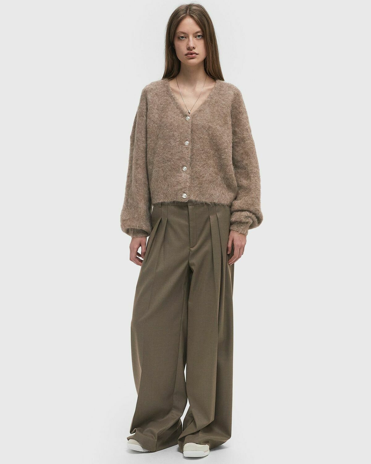 Gestuz CACIAGZ HW PANTS Brown Womens Casual Pant