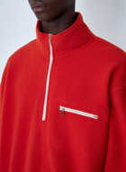 RIER Zip-Up Fleece Sweatshirt