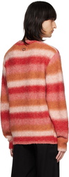 Wooyoungmi Red Striped Sweater