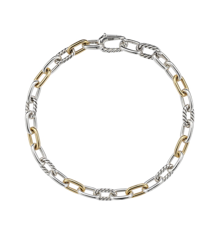 Photo: David Yurman DY Madison® 925 sterling silver and 18kt gold bracelet