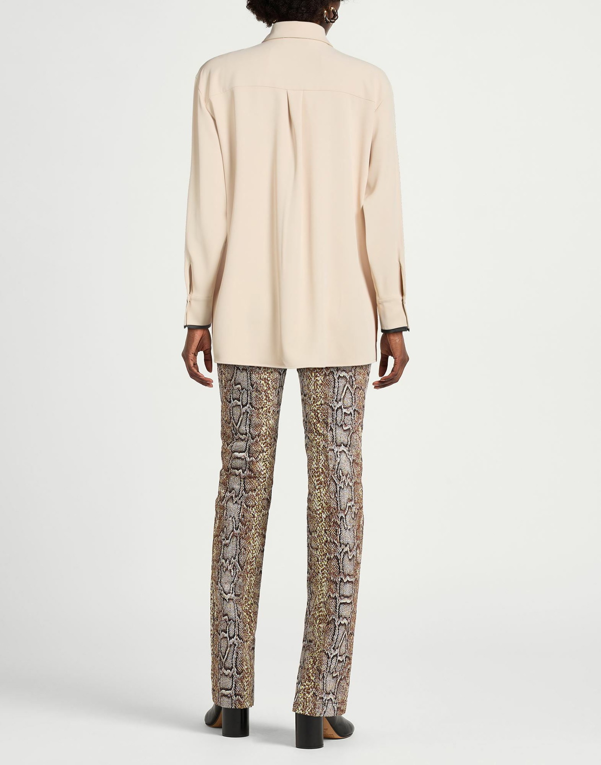 Jijil Womens Shirt Ivory