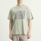 Arc'teryx Men's Kragg Cotton Lithographica T-Shirt in Habitat