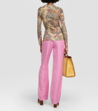 Etro Paisley jersey top