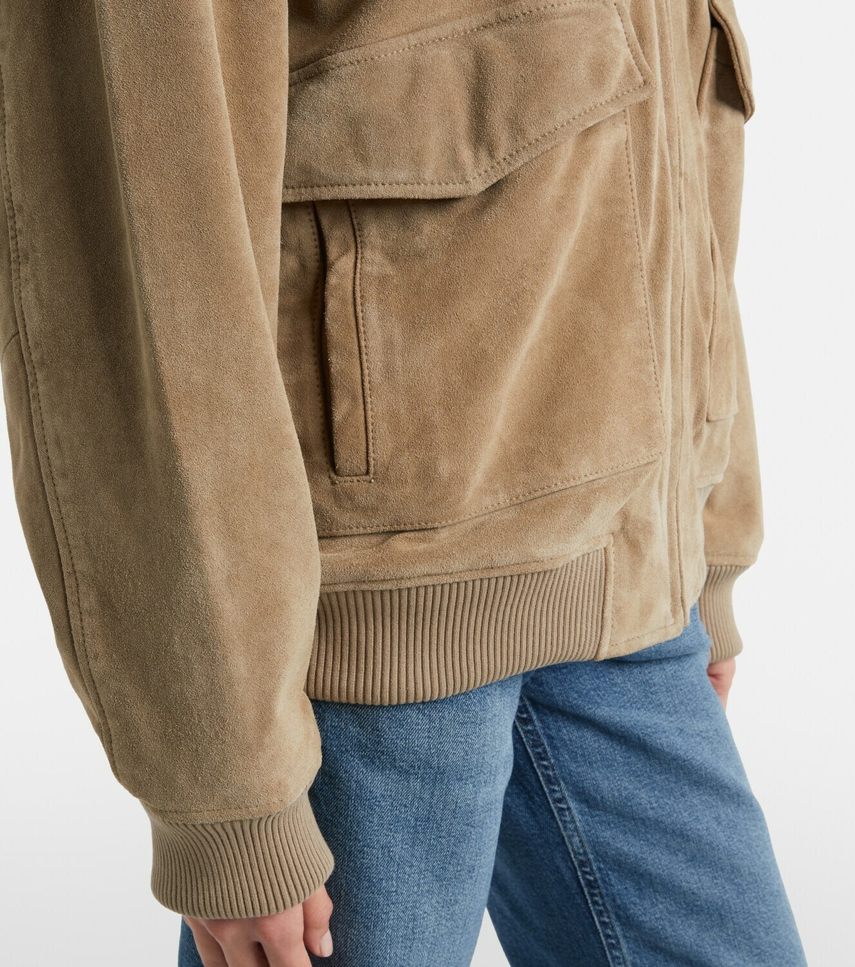 Citizens of Humanity Vivienne suede blouson jacket