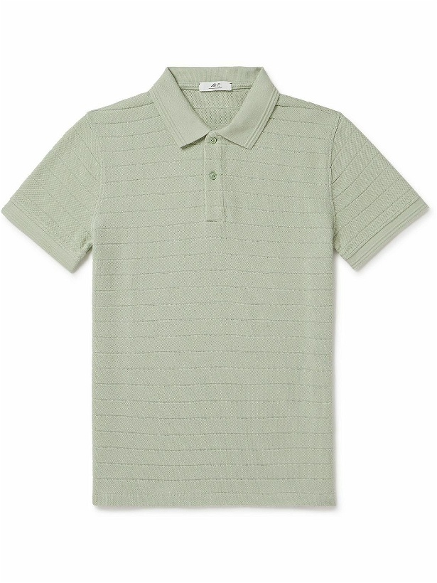 Photo: Mr P. - Organic Cotton-Piqué Polo Shirt - Green
