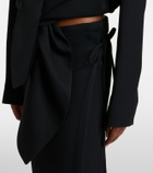 Calvin Klein Collection Hallie striped midi skirt