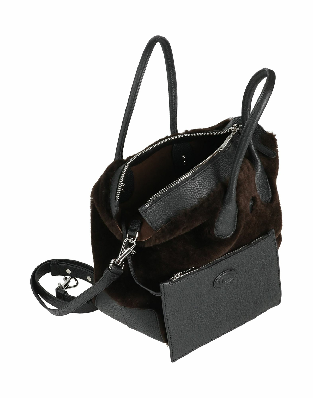 Tod's Womens Handbag Dark in Brown